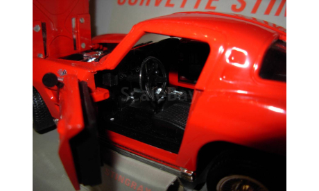модель 1/24 Chevrolet Corvette C2 Singray 1963 Revell металл 1:24, масштабная модель, Revell (модели), scale24