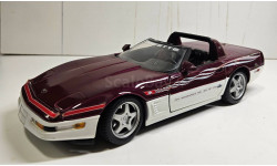 модель 1/18 Chevrolet Corvette C4 Pace Car Indianapolis 500 1995 Maisto металл 1:18