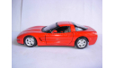 модель  1/24 Chevrolet Corvette C5 1987 Burago Italy металл 1:24, масштабная модель, BBurago, scale24