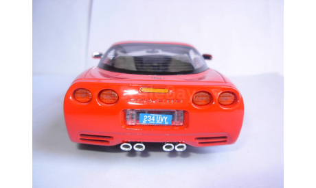модель  1/24 Chevrolet Corvette C5 1987 Burago Italy металл 1:24, масштабная модель, scale24, BBurago