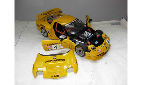 модель 1/18 Chevrolet Corvette C5-R Collins Pillgrim #4 ALMS 2002 Auto-Art металл 1:18, масштабная модель, scale18, Autoart