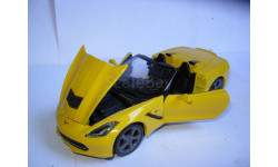 модель 1/24 Chevrolet Corvette C7 2014 Maisto металл 1:24