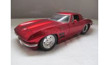 модель 1/24 Chevrolet Corvette Stingray 1963 Hot Rod Jada металл 1:24, масштабная модель, scale24