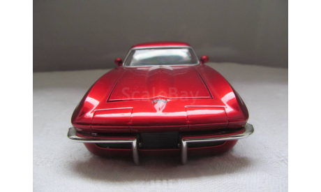 модель 1/24 Chevrolet Corvette Stingray 1963 Hot Rod Jada металл 1:24, масштабная модель, scale24