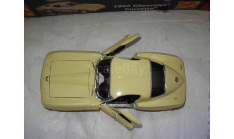 модель 1/18 Chevrolet Corvette Stingray 1965 Maisto металл 1:18, масштабная модель, scale18