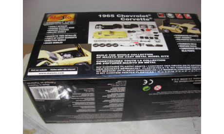 модель 1/18 Chevrolet Corvette Stingray 1965 Maisto металл 1:18, масштабная модель, scale18
