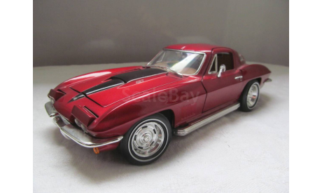 модель 1/18 Chevrolet Corvette Stingray 1967 ERTL металл 1:18, масштабная модель