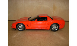 модель 1/18 Chevrolet Corvette Z06 C-5 2000 Mattel/Hot Wheels металл 1:18