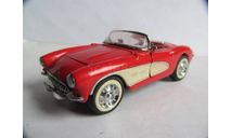 модель 1/43 Chevrolet Corvette 1957 Franklin Mint металл 1:43 Chevy BelAir, масштабная модель, scale43
