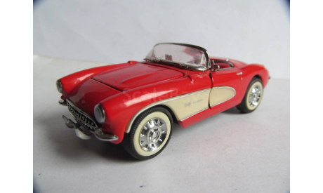 модель 1/43 Chevrolet Corvette 1957 Franklin Mint металл 1:43 Chevy BelAir, масштабная модель, scale43