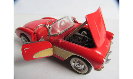 модель 1/43 Chevrolet Corvette 1957 Franklin Mint металл 1:43 Chevy BelAir, масштабная модель, scale43
