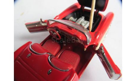 модель 1/43 Chevrolet Corvette 1957 Franklin Mint металл 1:43 Chevy BelAir, масштабная модель, scale43