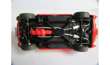 модель 1/43 Chevrolet Corvette 1957 Franklin Mint металл 1:43 Chevy BelAir, масштабная модель, scale43