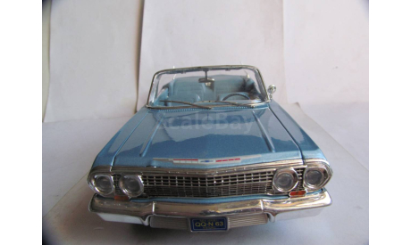 модель 1/18 Chevrolet Impala 1963 Welly металл 1:18, масштабная модель, scale18