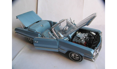 модель 1/18 Chevrolet Impala 1963 Welly металл 1:18, масштабная модель, scale18