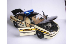 модель 1/18 полицейский Chevrolet Impala 2000 Police Tennessee State Trooper Maisto металл