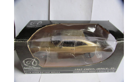 модель 1/18 Chevrolet Impala SS 427 1967 Authentics Muscle Car Series 8 Matco Tools ERTL металл, масштабная модель, scale18