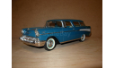 модель 1/18 Chevrolet Nomad 1957 Yatming/Road Tough металл синий 1:18, масштабная модель