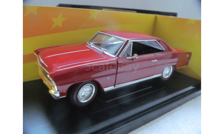 модель 1/18 Chevrolet NOVA 1966 SS ERTL металл, масштабная модель, scale18