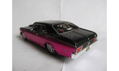 модель 1/24 Chevrolet Nova SS 1970 Hot Rod Maisto металл 1:24, масштабная модель, scale24