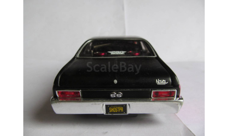 модель 1/24 Chevrolet Nova SS 1970 Hot Rod Maisto металл 1:24, масштабная модель, scale24