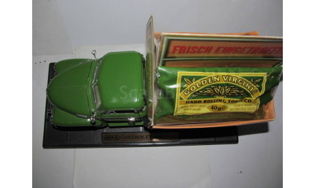 металл модель 1/18 Chevrolet Pick Up Golden Virginia 1953 Mira Spain + 2 tobacco England 1:18 пикап, масштабная модель, scale18