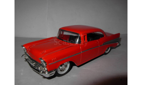 модель 1/43 Chevrolet two-door Hard Top Belair 1957 ERTL металл 1:43, масштабная модель, scale43