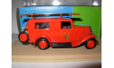 пожарная модель 1/43 Citroen 500 kgs 1934 пожарный фургон Eligor France металл 1:43, масштабная модель, scale43, Citroën