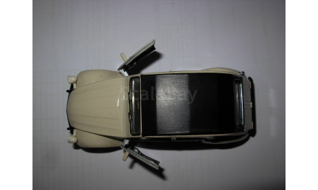 модель 1/32 Citroen 2CV Welly металл 1:32, масштабная модель, scale32, Citroën