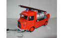 модель 1/43 пожарный цистерна Citroen H Eligor металл 1:43 пожарная, масштабная модель, scale43, Citroën