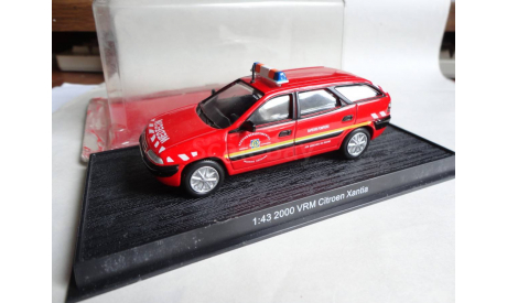 модель 1/43 Citroen Xantia пожарный DelPrado металл, масштабная модель, 1:43, Citroën