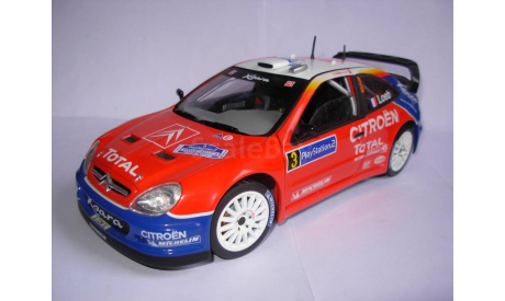 модель 1/18 Citroen Xsara WRC 3 Tour de Corse Rallye France 2004 Sébastien Loeb Daniel Elena Solido металл 1:18, масштабная модель, scale18, Citroën