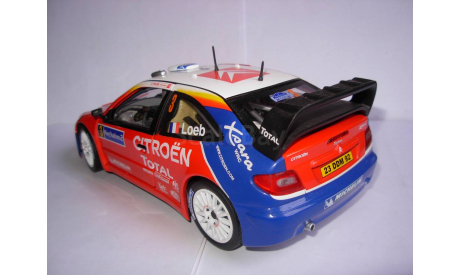 модель 1/18 Citroen Xsara WRC 3 Tour de Corse Rallye France 2004 Sébastien Loeb Daniel Elena Solido металл 1:18, масштабная модель, scale18, Citroën