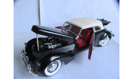 модель 1/18 Cord 810 Supercharged 1937 Signature Models металл 1:18, масштабная модель, scale18
