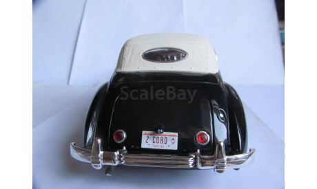 модель 1/18 Cord 810 Supercharged 1937 Signature Models металл 1:18, масштабная модель, scale18