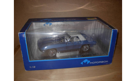 модель 1/18 Chevrolet CORVETTE 1963 STINGRAY Cabrio Exoto Revell Motorbox металл 1:18, масштабная модель, scale18