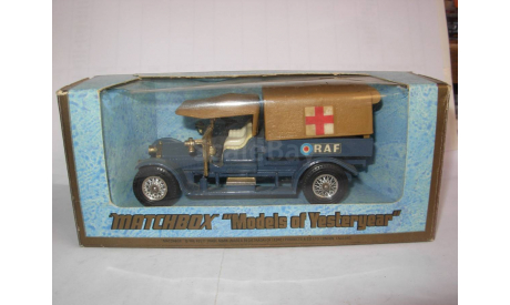 модель 1/47 Crossley RAF Tender 1918 медицинский Matchbox England Models of Yesteryear металл 1:47, масштабная модель, 1:48, 1/48