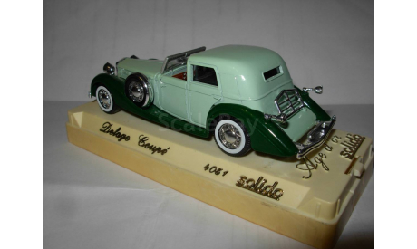 модель 1/43 Delage Coupe Solido France металл 1:43, масштабная модель, scale43