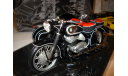 1/10 модель мотоцикл DKW RT 350 с коляской Schuco металл 1:10, масштабная модель мотоцикла, scale10