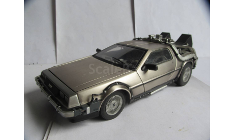 модель 1/18 DMC Delorean Назад в будущее  Back to the future Sun Star металл, масштабная модель, Sunstar, scale18