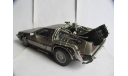 модель 1/18 DMC Delorean Назад в будущее  Back to the future Sun Star металл, масштабная модель, Sunstar, scale18