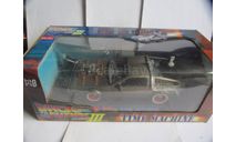 модель 1/18 DMC Delorean Назад в будущее 3 Back to the future 3 Sun Star металл, масштабная модель, Sunstar, scale18
