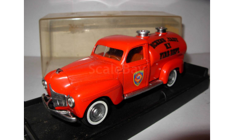 1:43 модель пожарный пикап Dodge 1950 1/43 Solido металл пожарная, масштабная модель, scale43