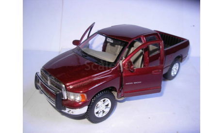 модель 1/27 пикап Dodge Ram Quad Cab 2002 Maisto металл 1:27 1/24 1:24, масштабная модель, scale24