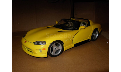 модель 1/18 Dodge Viper RT/10 Burago Italy металл 1:18, масштабная модель