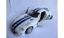 модель 1/24 Dodge Viper GT2 Maisto Thailand металл 1:24, масштабная модель, scale24