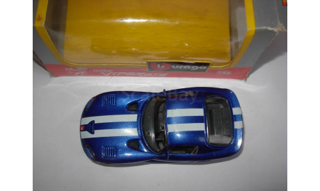 модель 1/43 Dodge Viper GTS Coupe Burago Italy металл 1:43, масштабная модель, scale43, BBurago