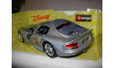 модель 1/18 Dodge Viper GTS Coupe Goofy Burago Disney Collection Italy металл 1:18, масштабная модель, BBurago, scale18