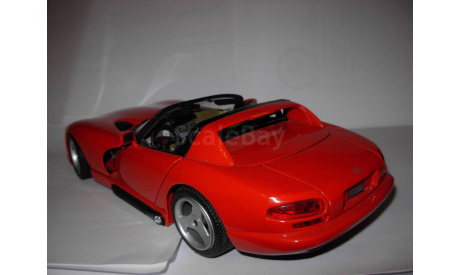 модель 1/18 Dodge Viper RT/10 Burago Italy металл 1:18, масштабная модель, scale18, BBurago