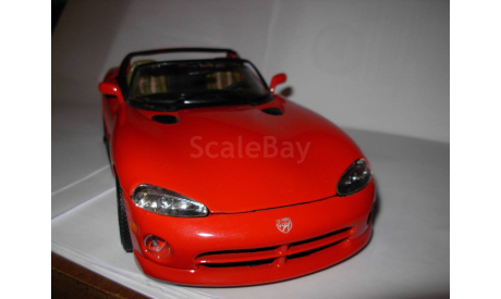 модель 1/18 Dodge Viper RT/10 Burago Italy металл 1:18, масштабная модель, scale18, BBurago